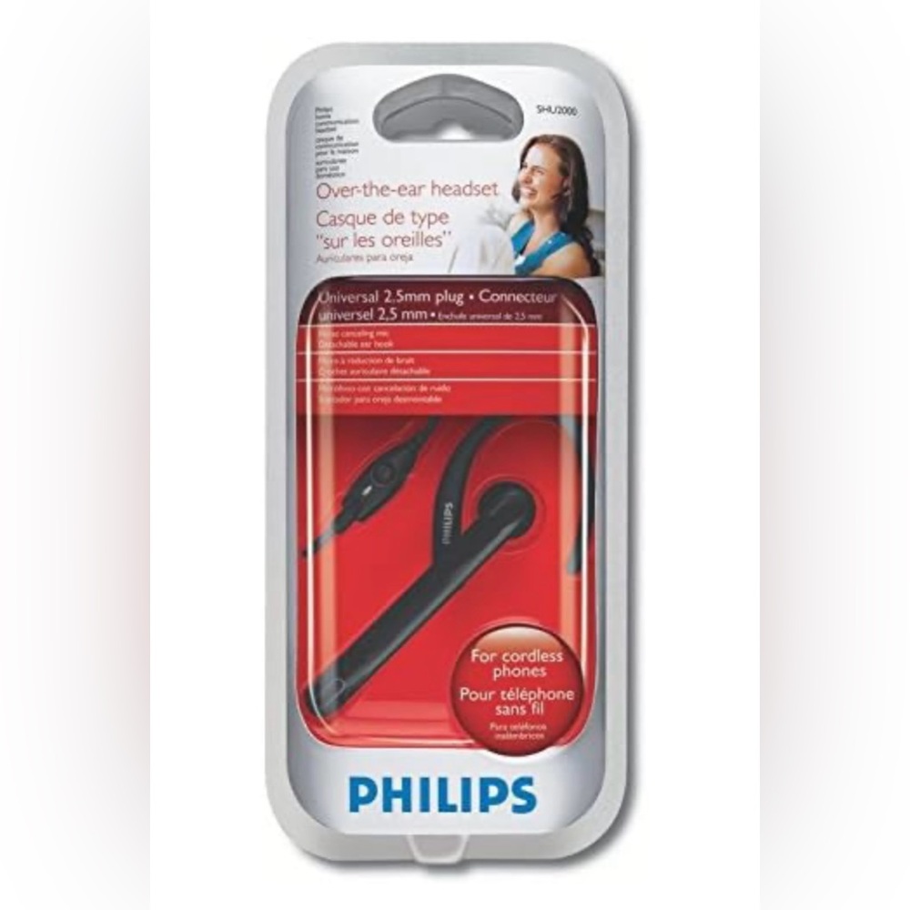 Philips SHU2000 Over-the-ear Headset NEW